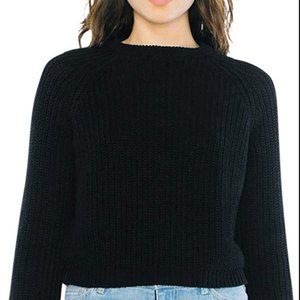 Cropped American Apparel Fisherman Pullover